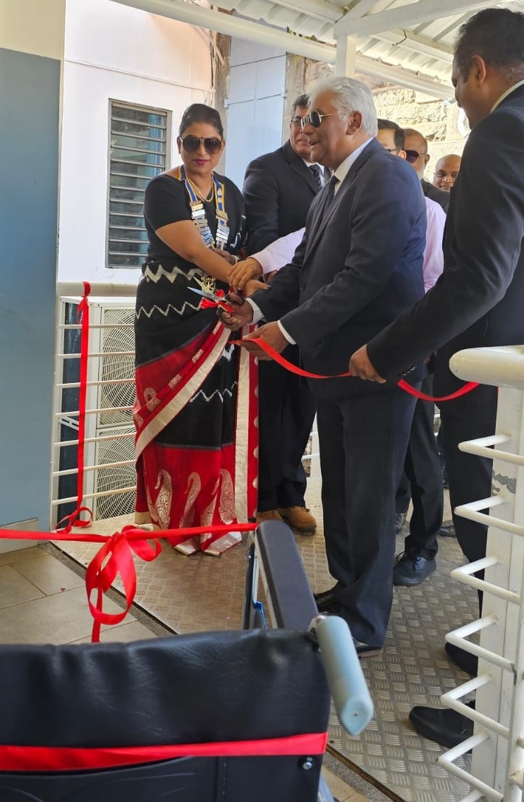 Dialysis Project - Wheelchair Donation Ribbon Cutting