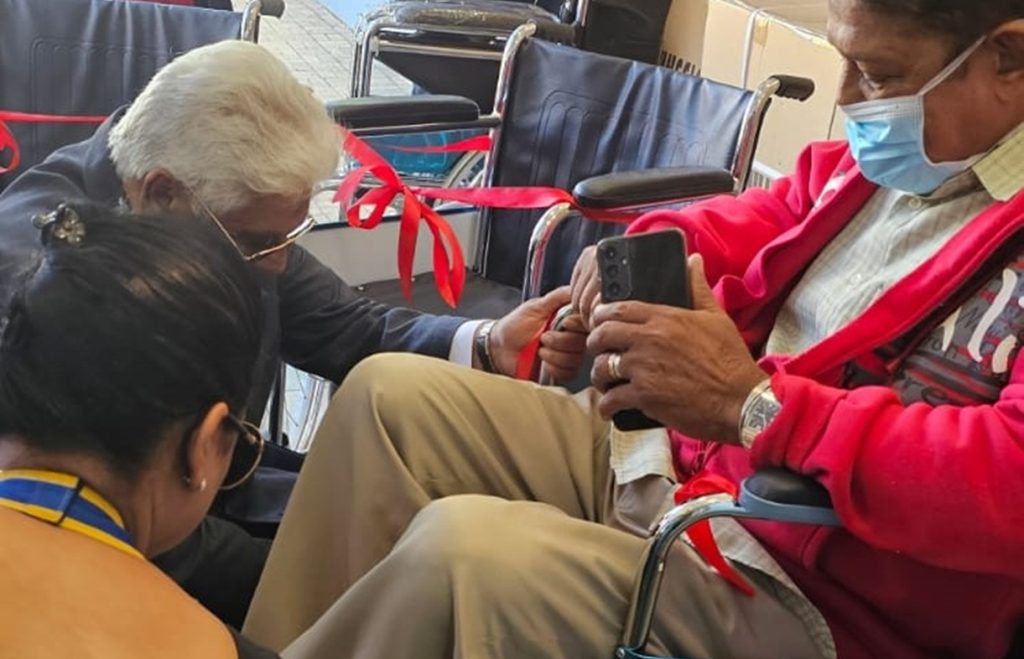 Dialysis Project - Wheelchair Donation